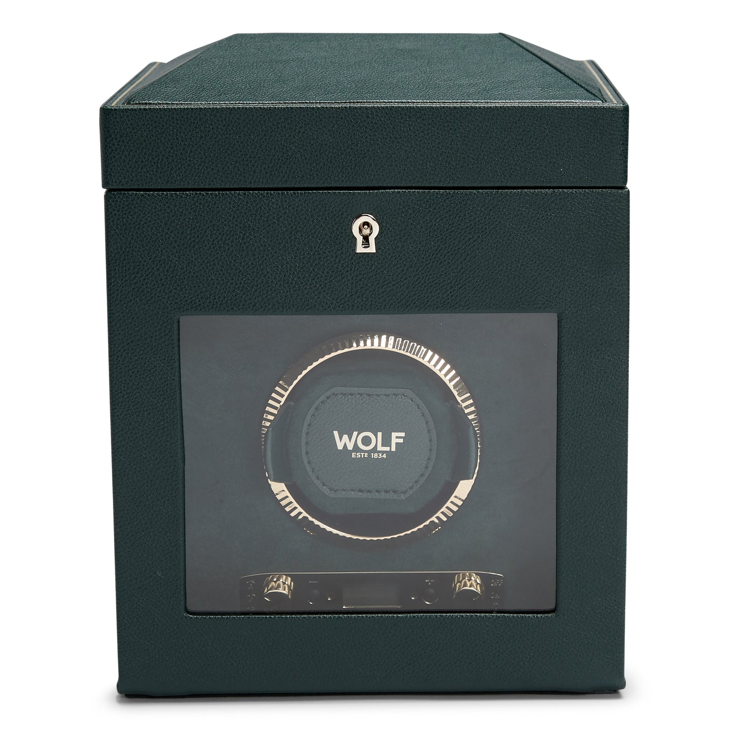 British Racing Single Watch Winder, Green