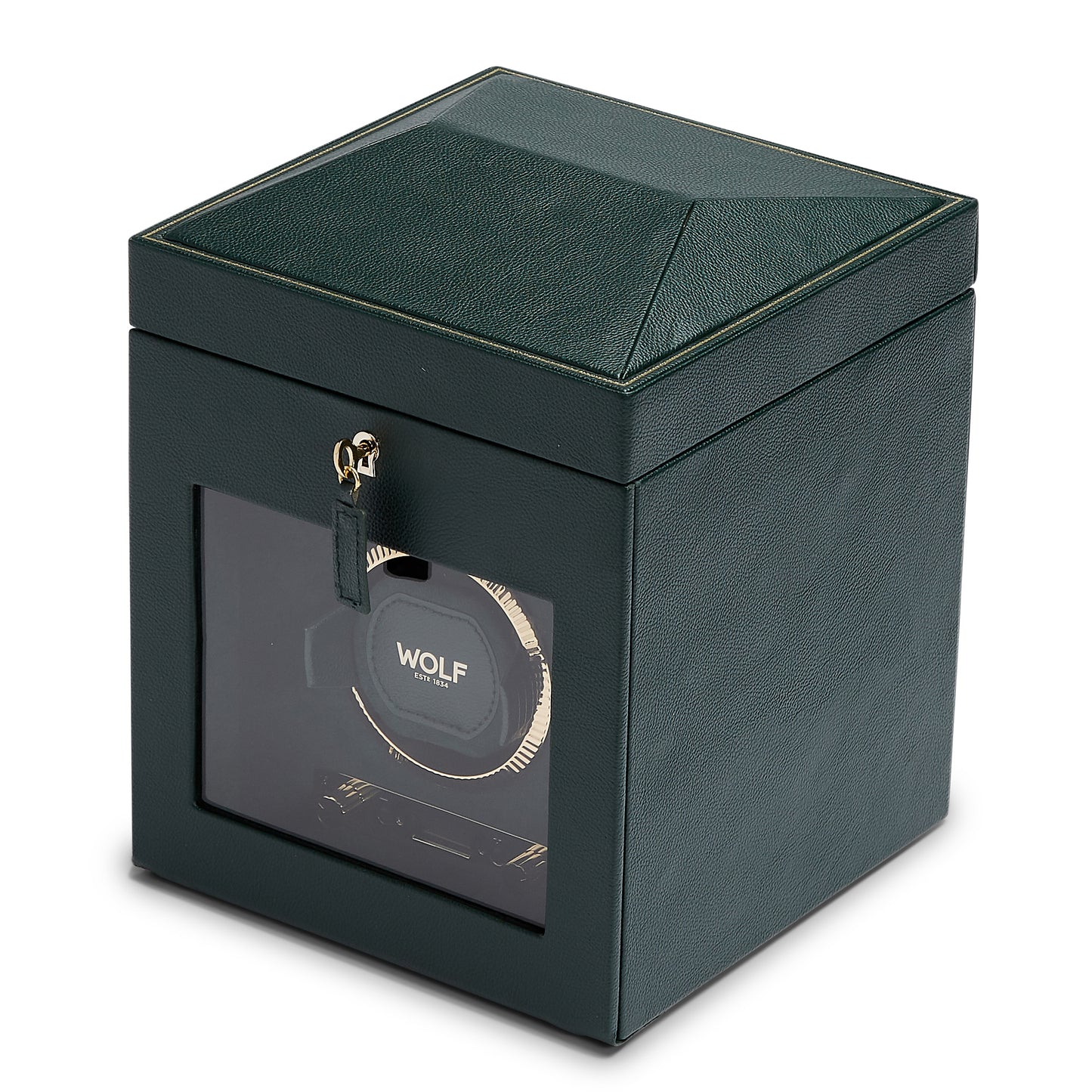 British Racing Single Watch Winder, Green