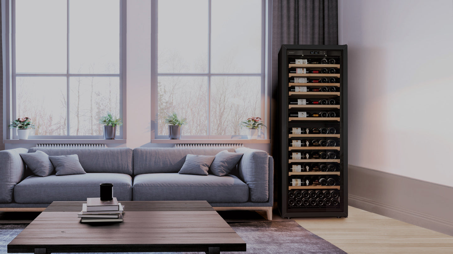 V-Prem-L / Glass Door with Black Frame