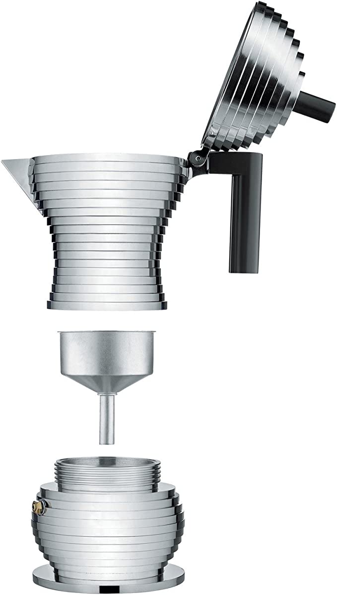 Pulcina Stove Top Espresso 6 Cup Coffee Maker"