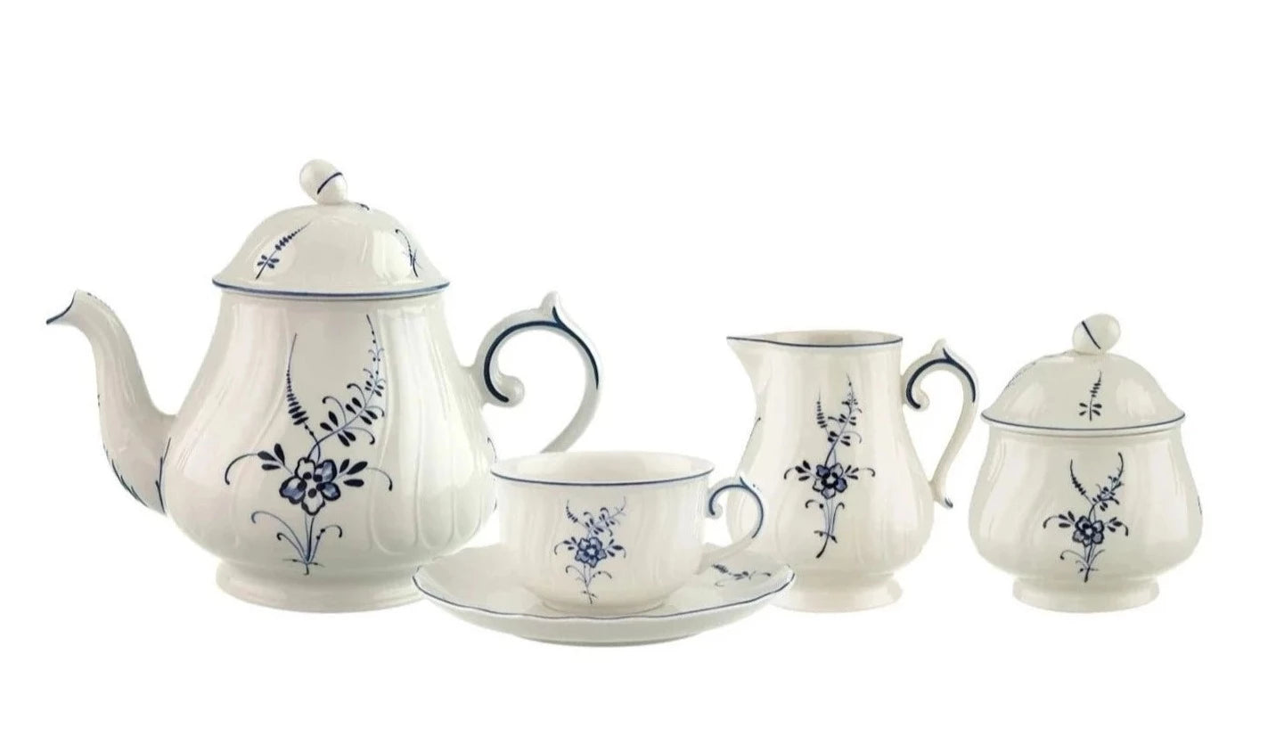 Old Luxembourg 4 Piece Tea Set
