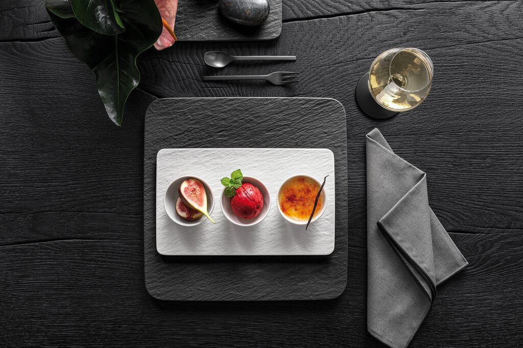 Manufacture Rock Square serving/gourmet plate