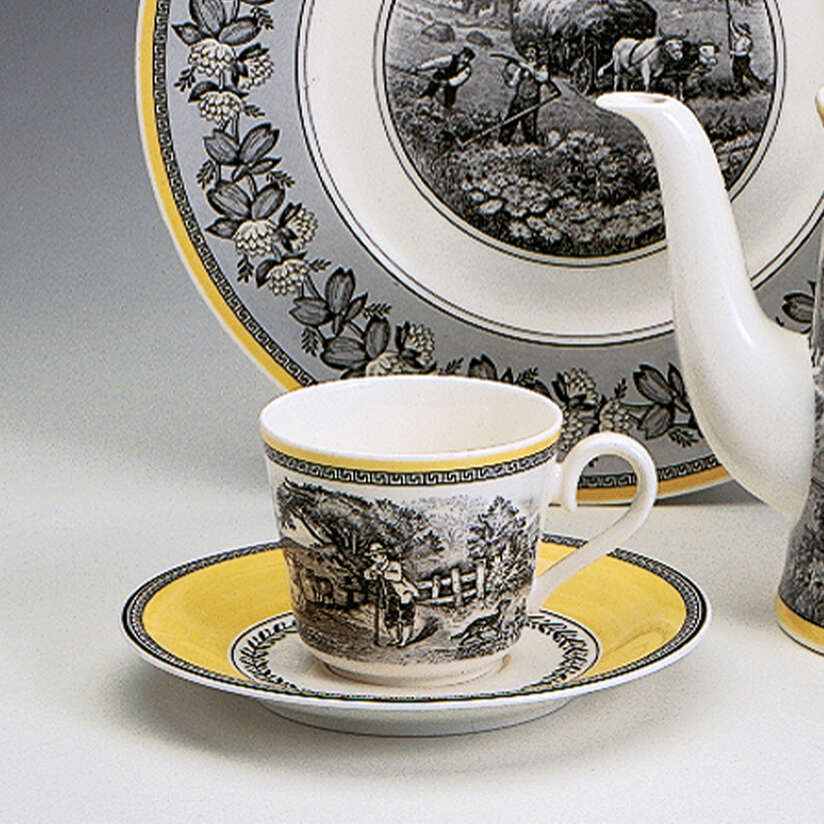 Audun Ferme Coffee/Tea cup saucer