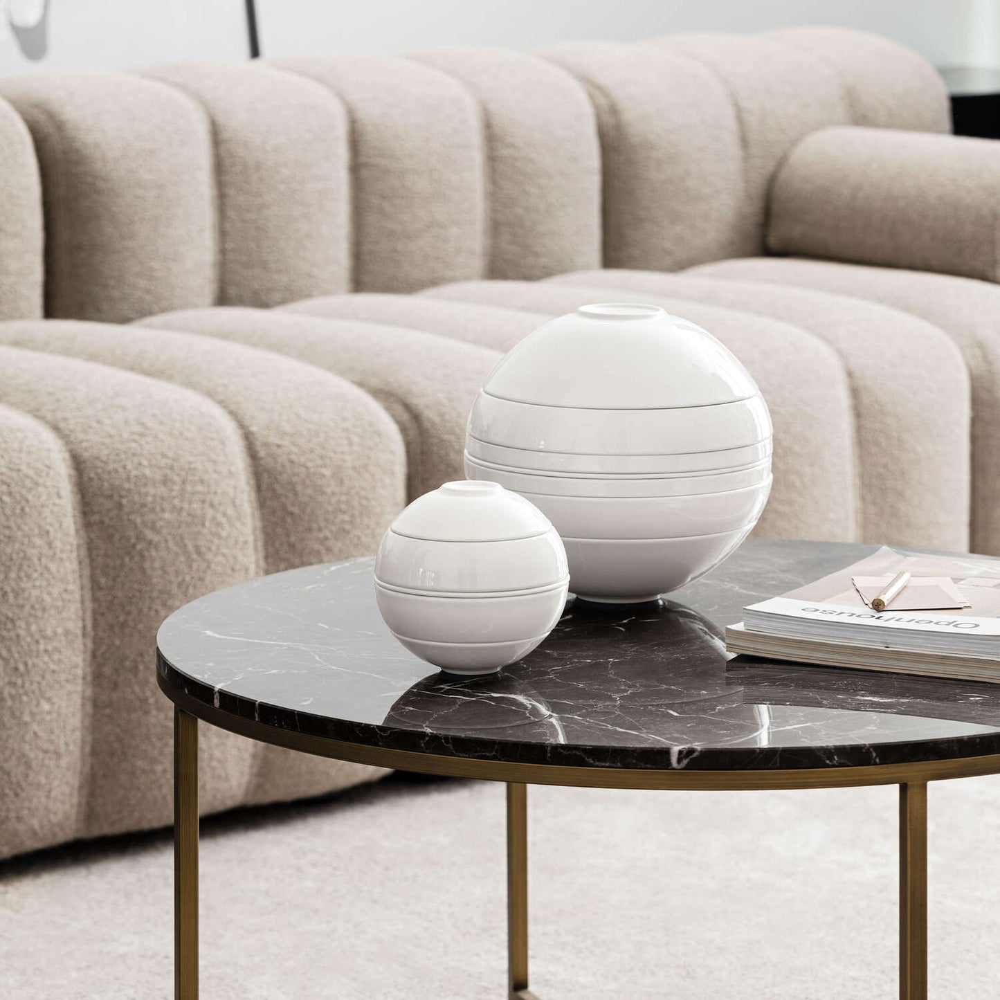 La Boule: Dinner set