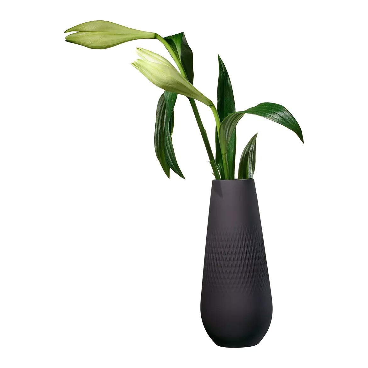 Manufacture Collier Noir Carré vase 26cm