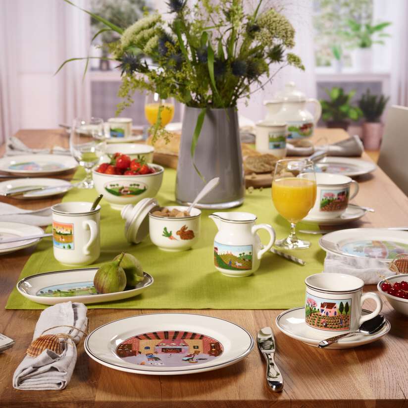 Design Naif Salad plate Poultry farm