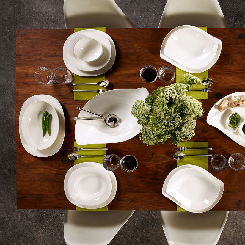 New Cottage Basic Oval flat plate