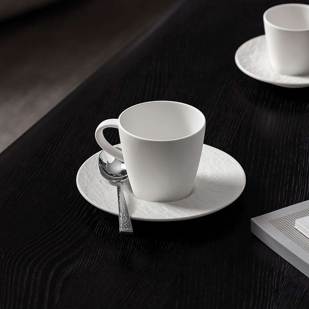 Manufacture Rock Blanc Coffee cup saucer, 15.5cm