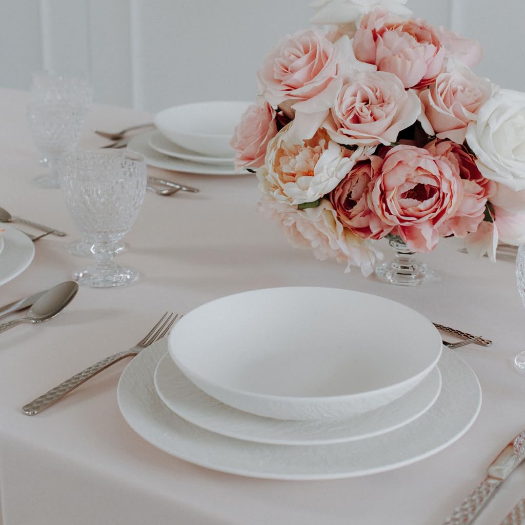 Manufacture Rock blanc Universal Plate Coupe