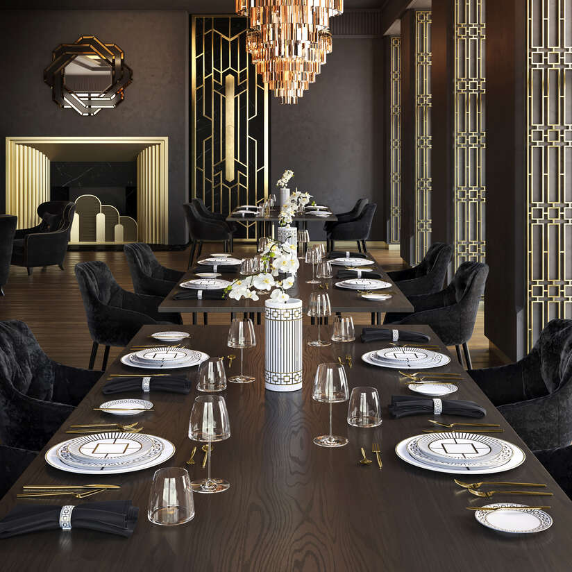 MetroChic Buffet plate