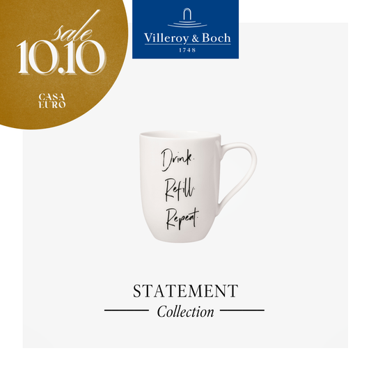 Statement Mug - Drink. Refill. Repeat, 290mL
