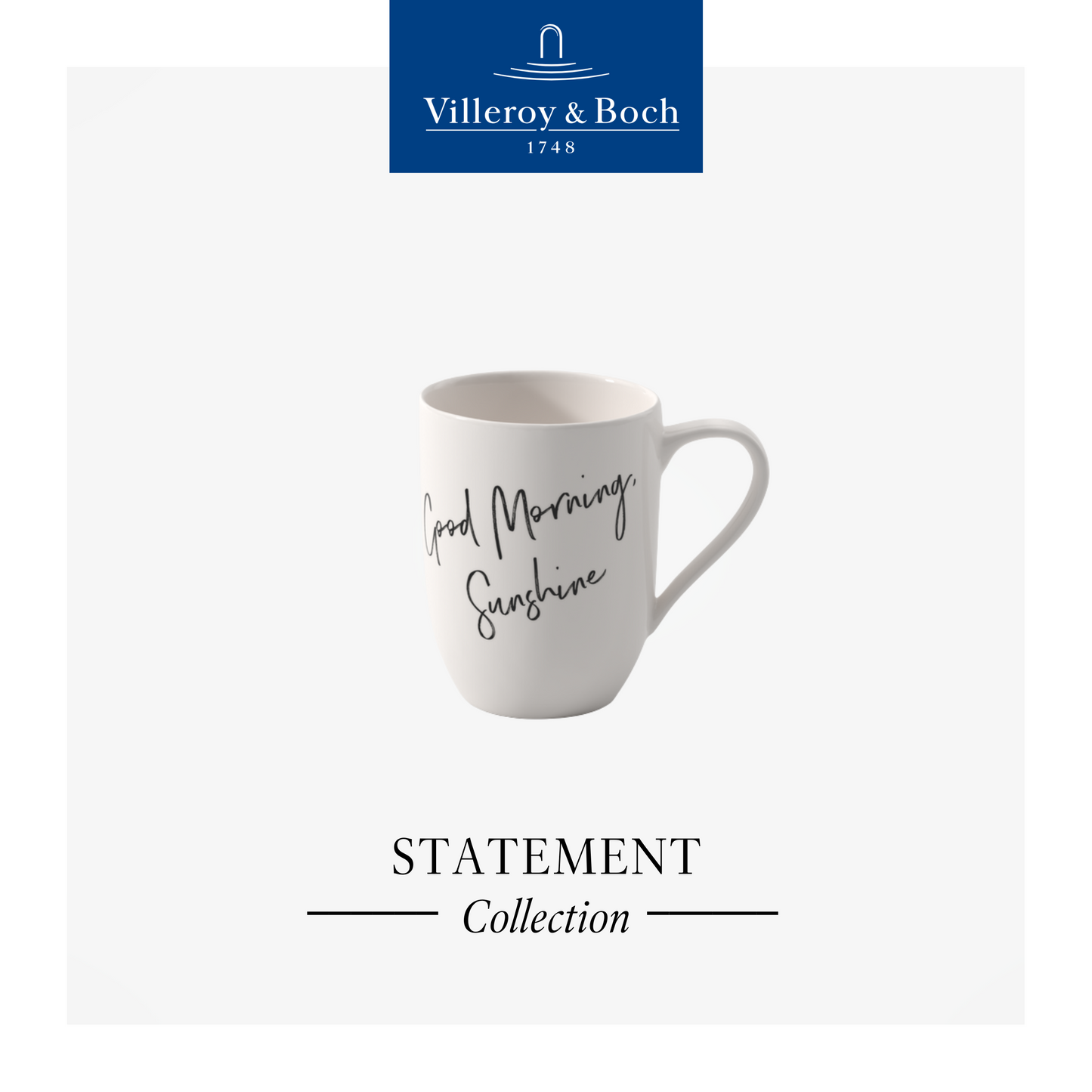 Statement Mug - Good Morning, Sunshine, 290mL