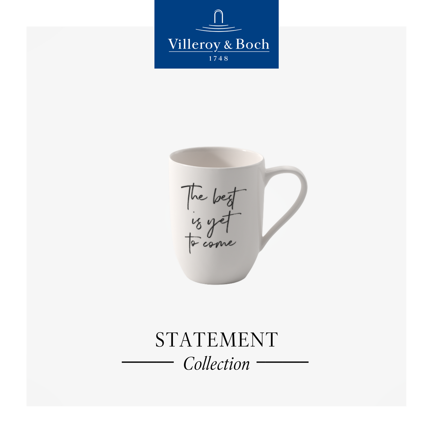 Statement Mug - The best is yet to come, 290mL