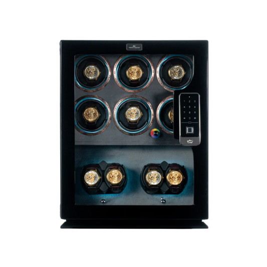 10 Piece Watch Winder, Black