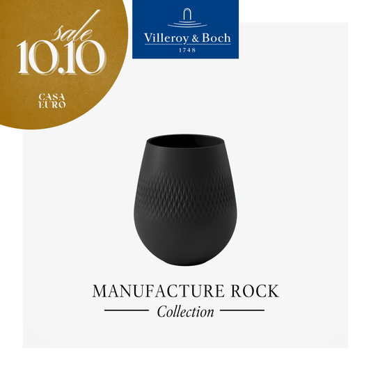 Manufacture Collier Noir Carré vase 14cm
