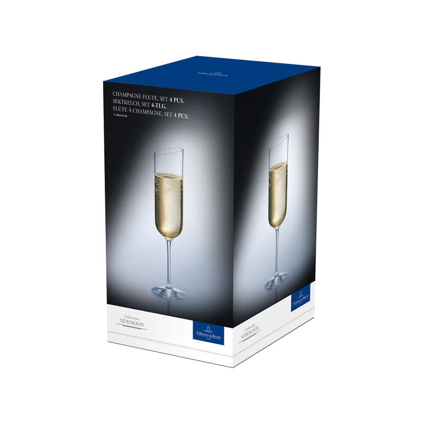 NewMoon Champagne Glass, x4