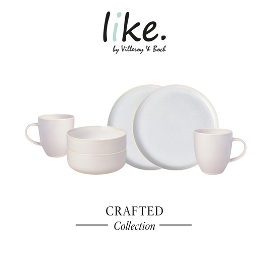Crafted Breakfast set Cotton, set for 2