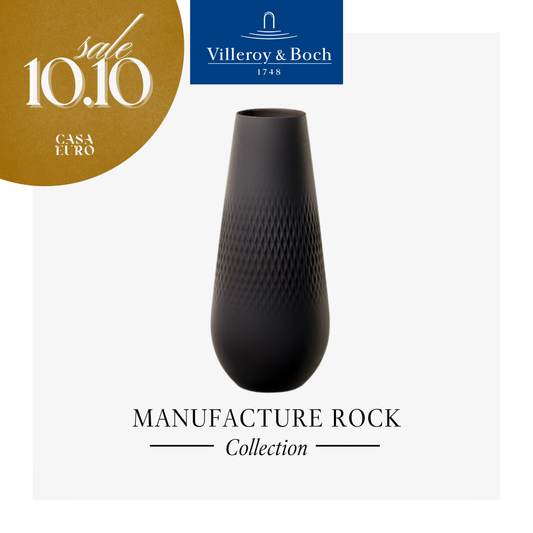 Manufacture Collier Noir Carré vase 26cm