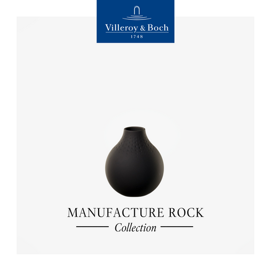 Manufacture Collier Noir Perle vase 12cm