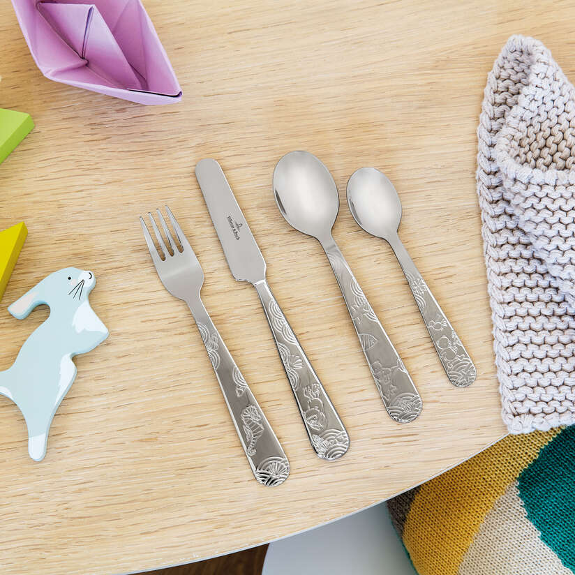 Happy as Bears Children's Cutlery Set 4pcs – Villeroy & Boch | Casa Euro Philippines