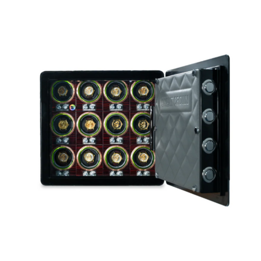 12 Piece Watch Winder, Black