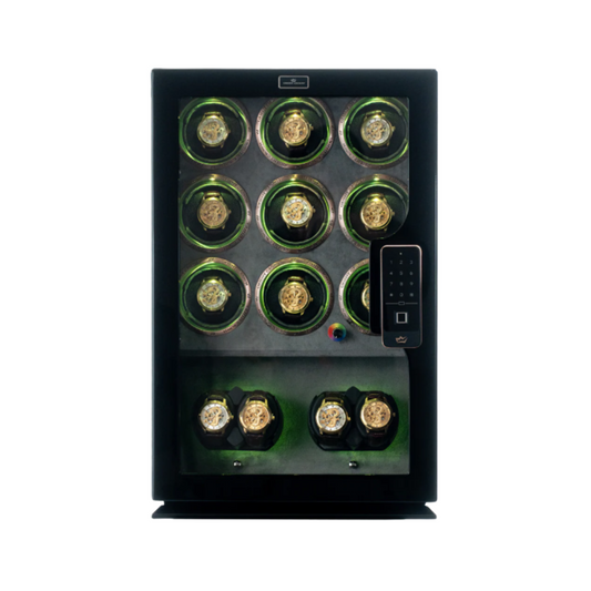 13 Piece Watch Winder, Black