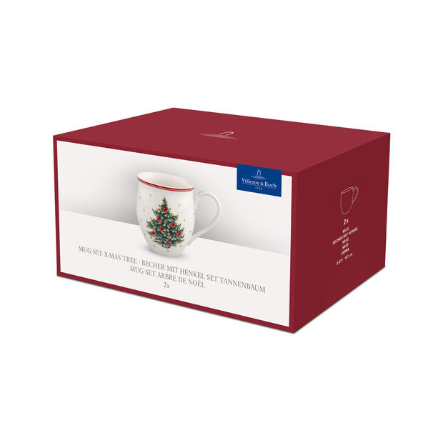 Toy's Delight Mug set 2pcs, Christmas Tree