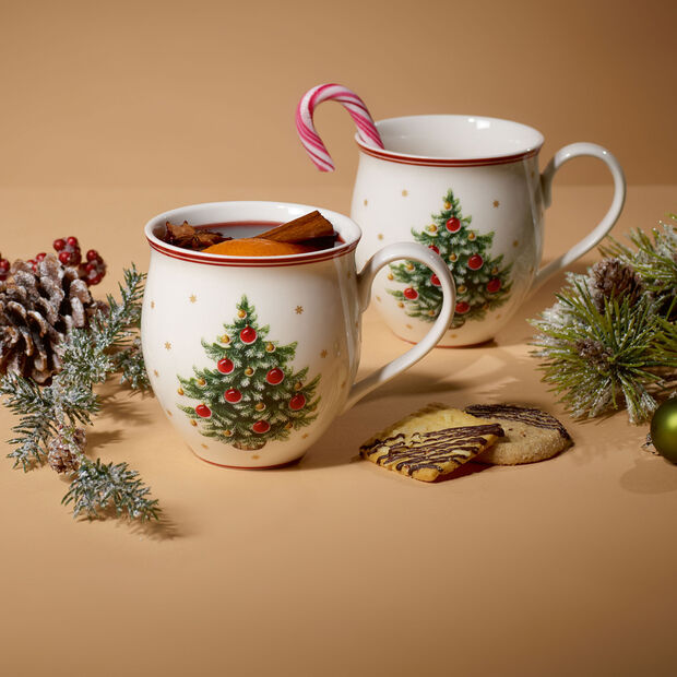 Toy's Delight Mug set 2pcs, Christmas Tree