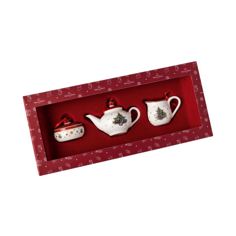 Toy's Delight Christmas ornaments coffee set, 3pcs