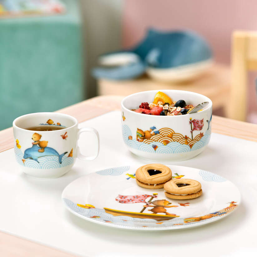 Happy as Bears Children's crockery set, 3pcs