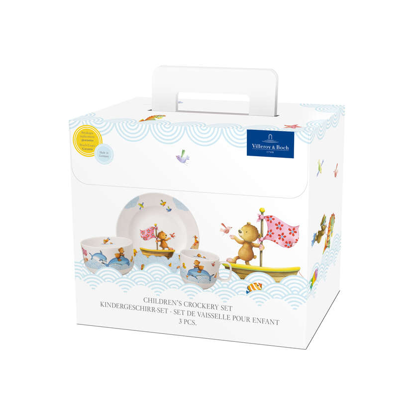 Happy as Bears Children's crockery set, 3pcs