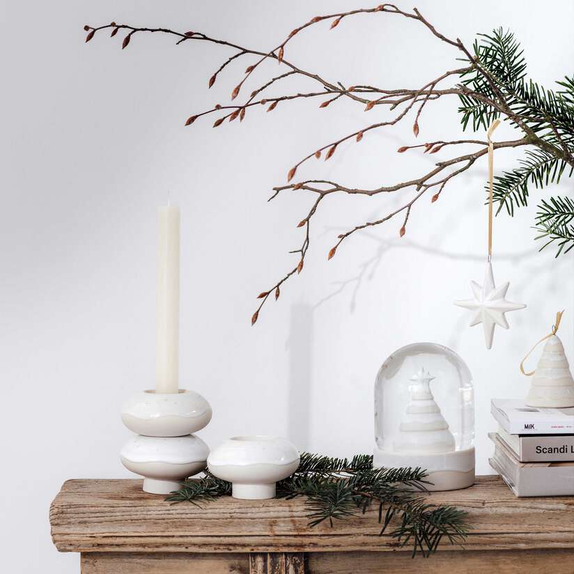 Winter Glow Snow globe