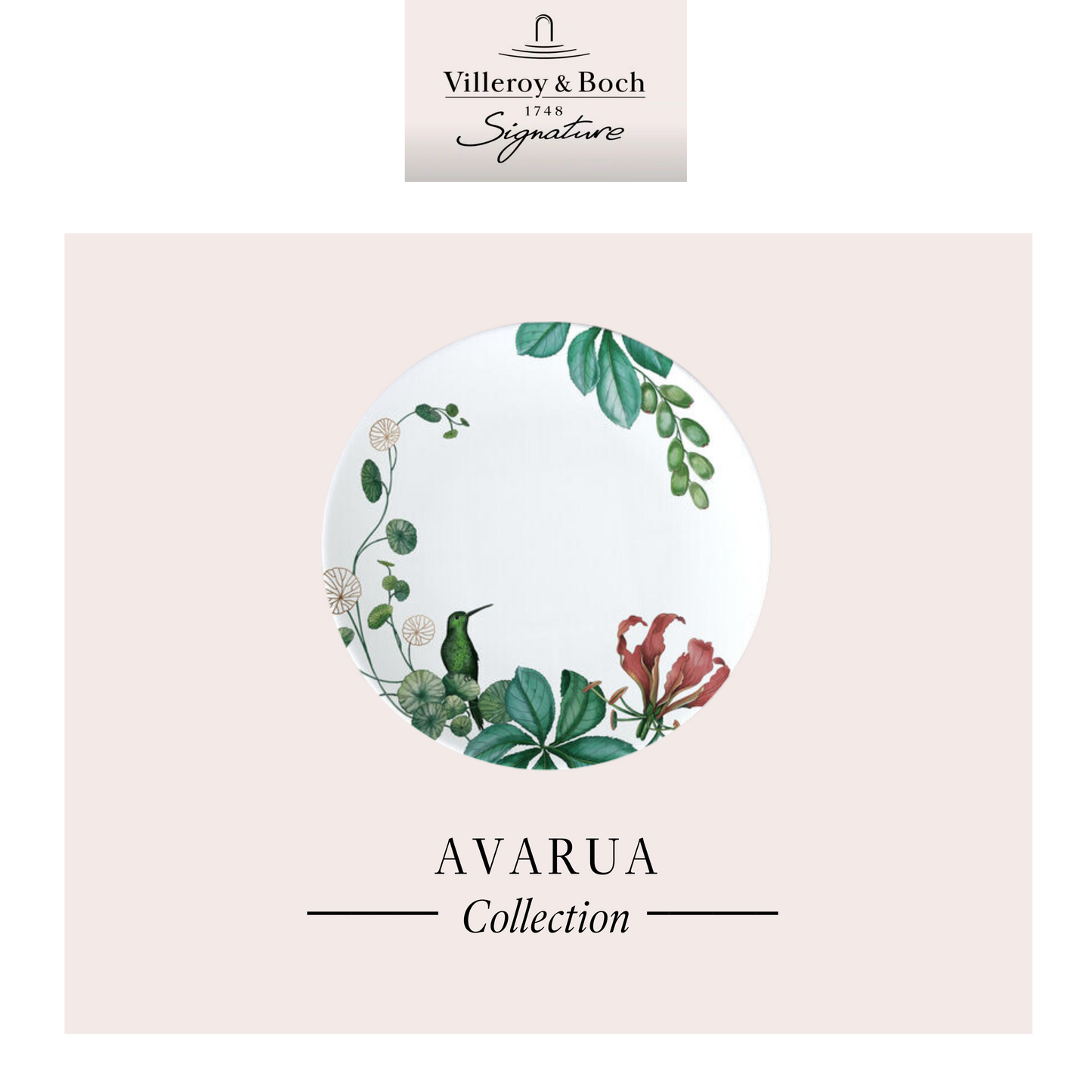 Avarua dessert/breakfast plate, Box of 6*