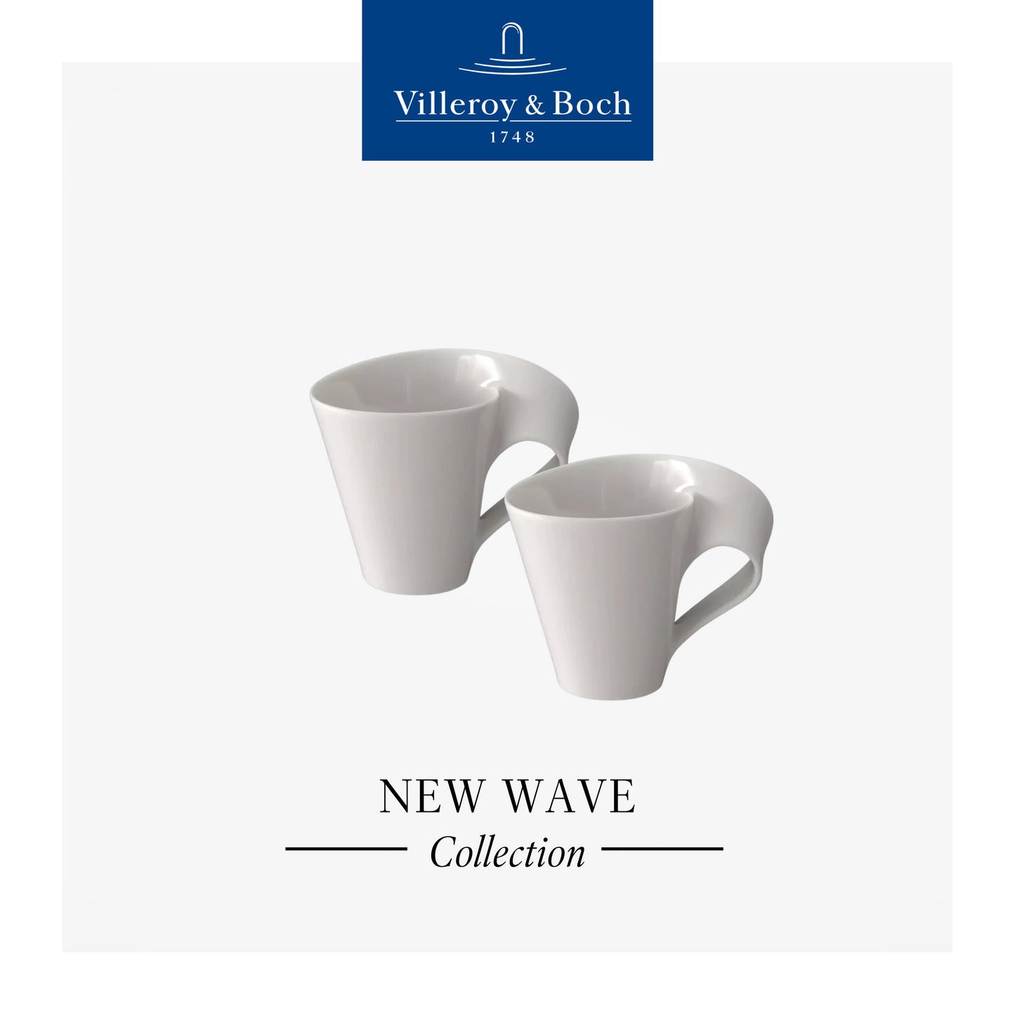 NewWave Caffé Gift Mug, x2