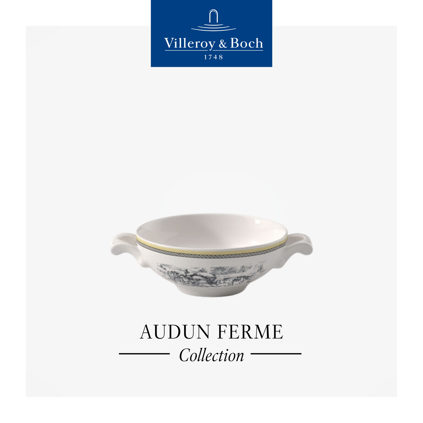 Audun Ferme Soup cup, Box of 6*