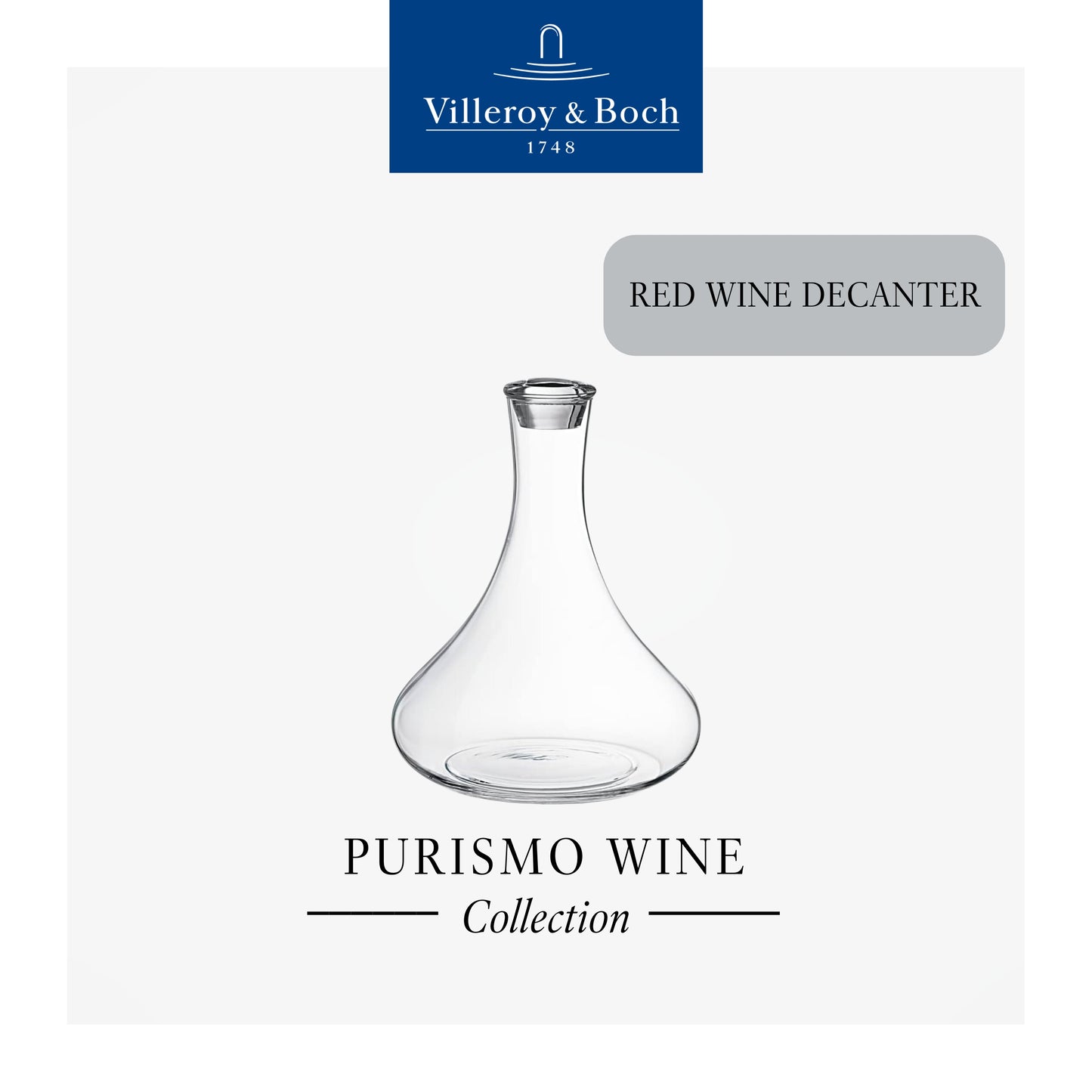 Purismo Red Wine Decanter