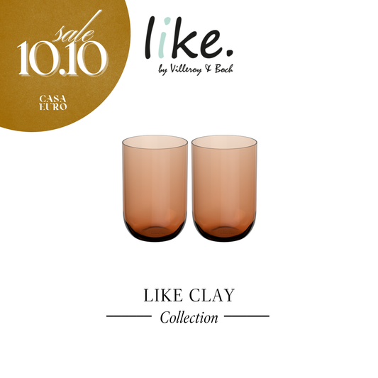 Like. Long Drink Glasses, Set of 2