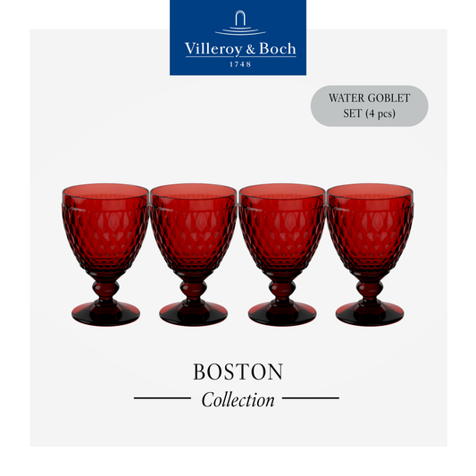 Boston Water Goblet, Box of 4