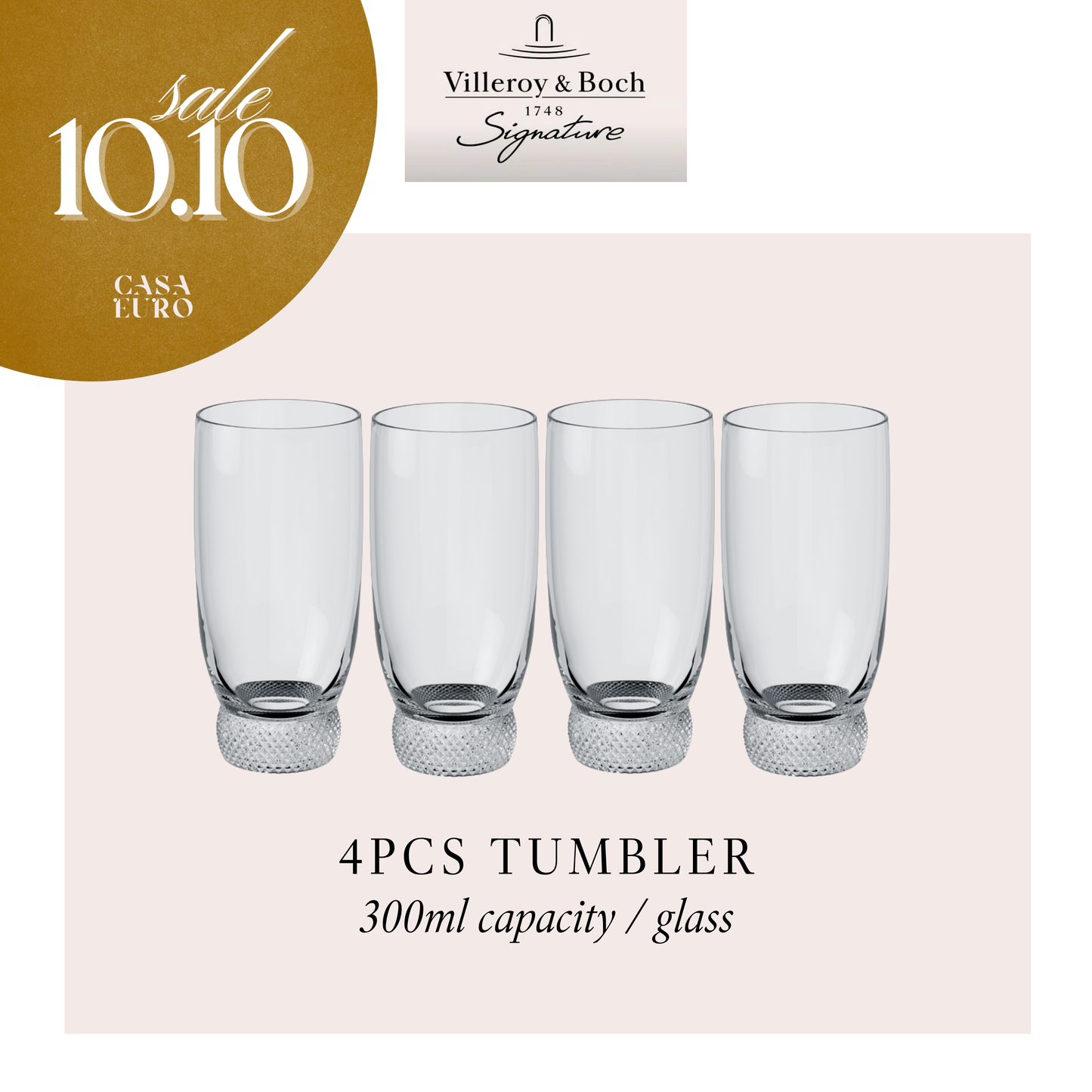 Octavie Tumbler, x4