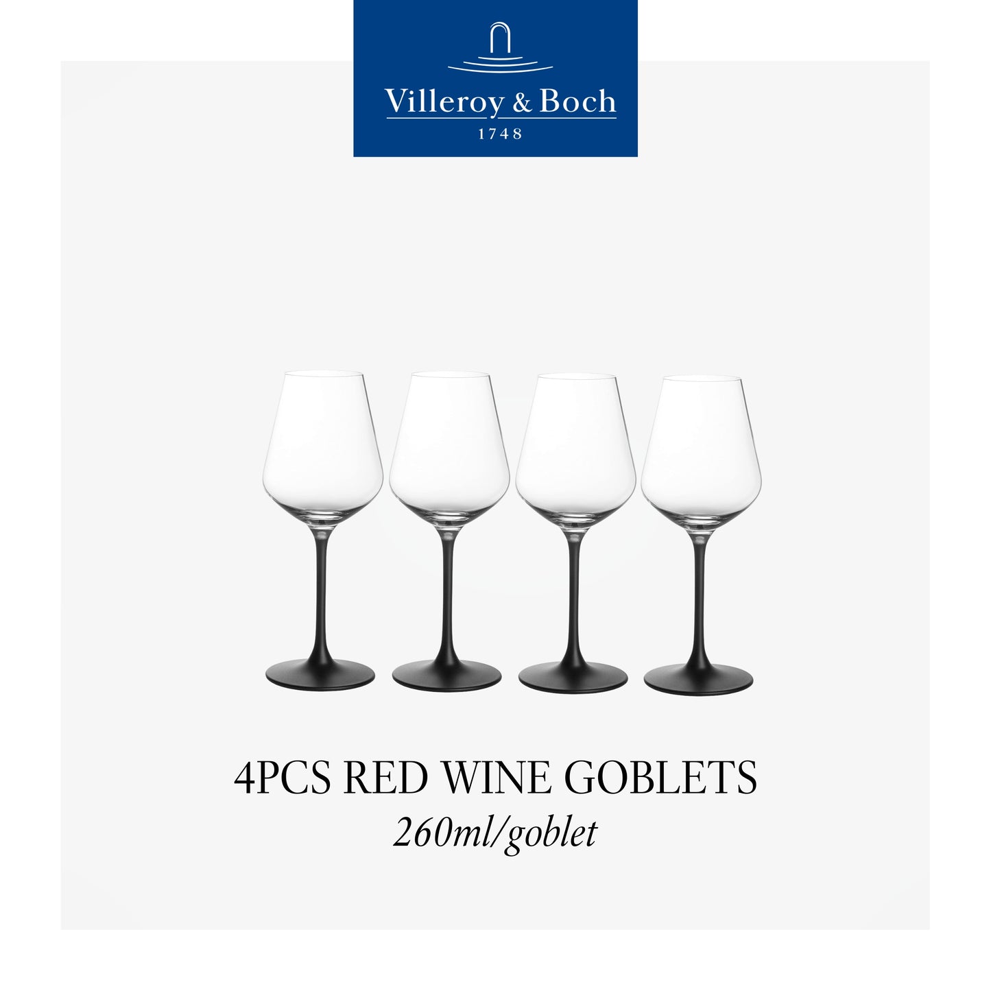 Manufacture Rock Red Wine Glass, x4