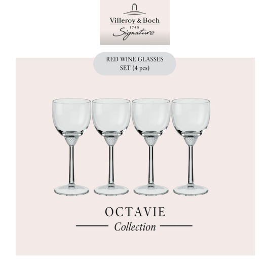 Octavie Red Wine glass x4