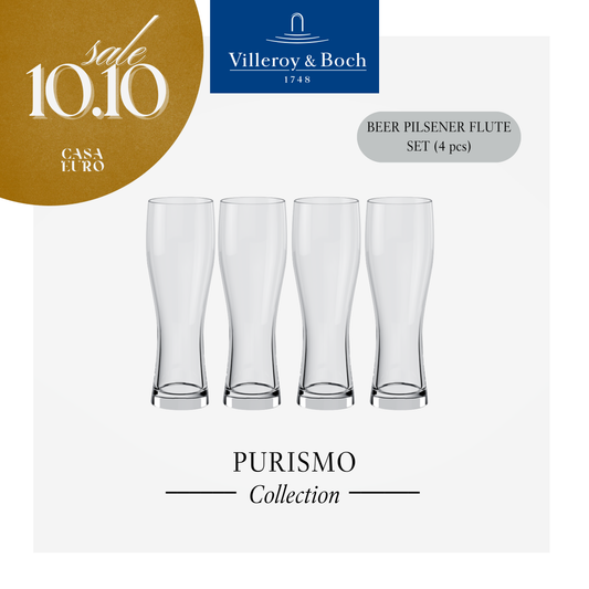 Purismo Wheat beer glass, x4
