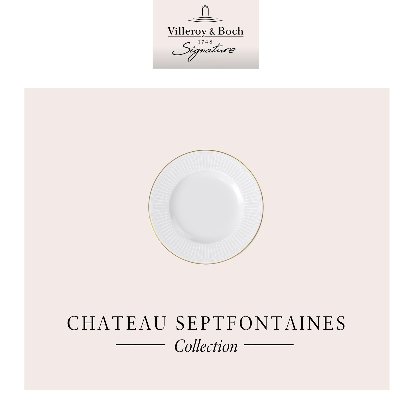 Chateau Septfontaines Soup / deep plate