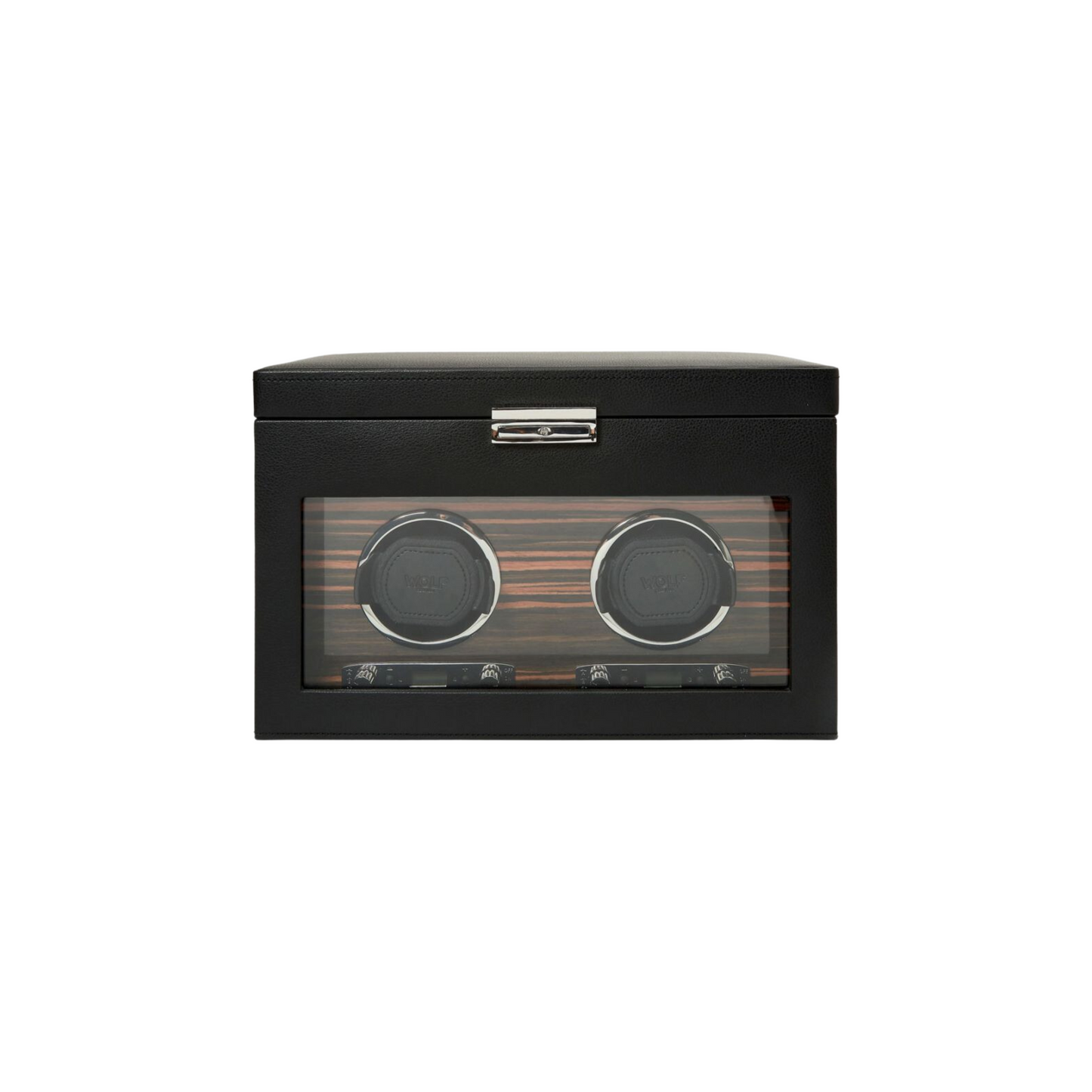 Roadster Double Watch Winder with Storage