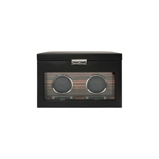 Roadster Double Watch Winder with Storage