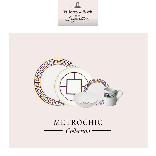 MetroChic, Set of 4 Place of Settings