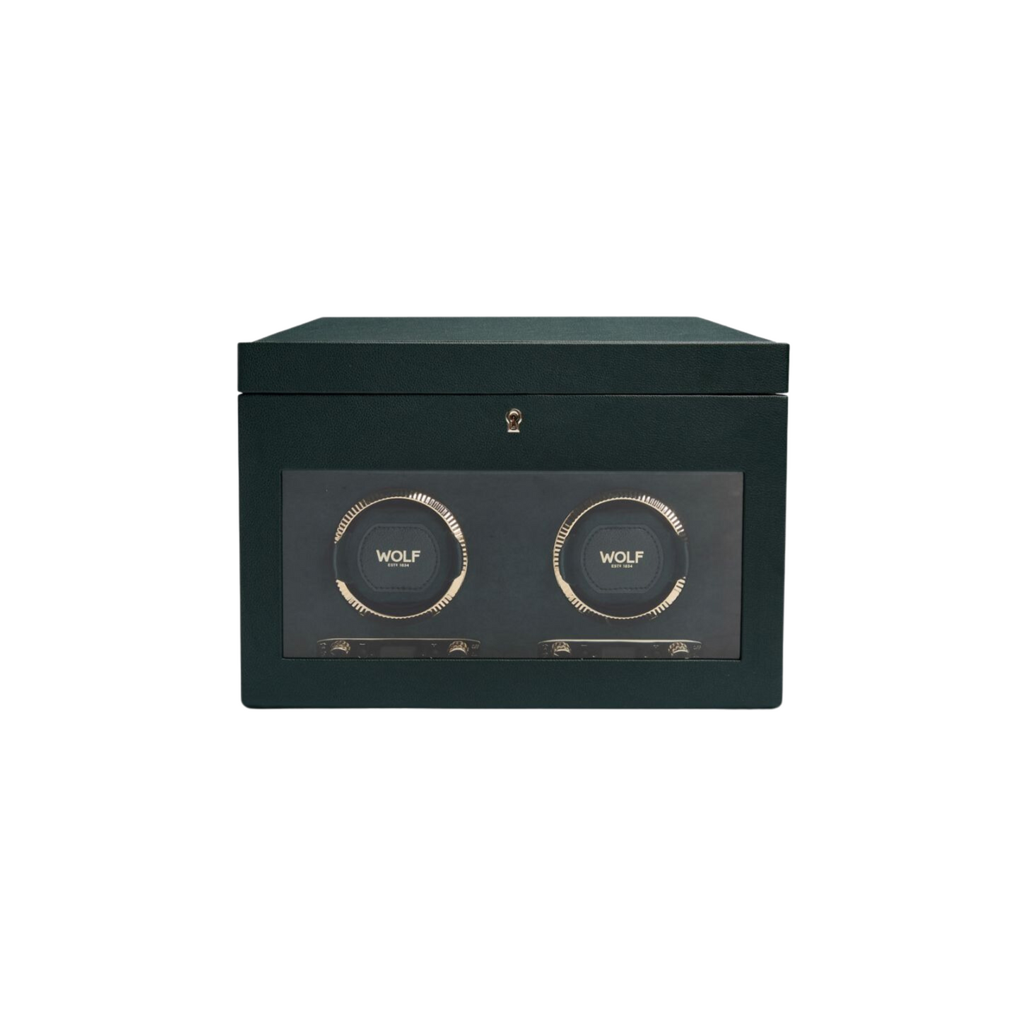 British Racing Double Watch Winder, Green