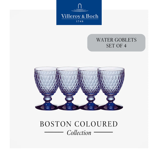 Boston Water Goblet , Box of 4