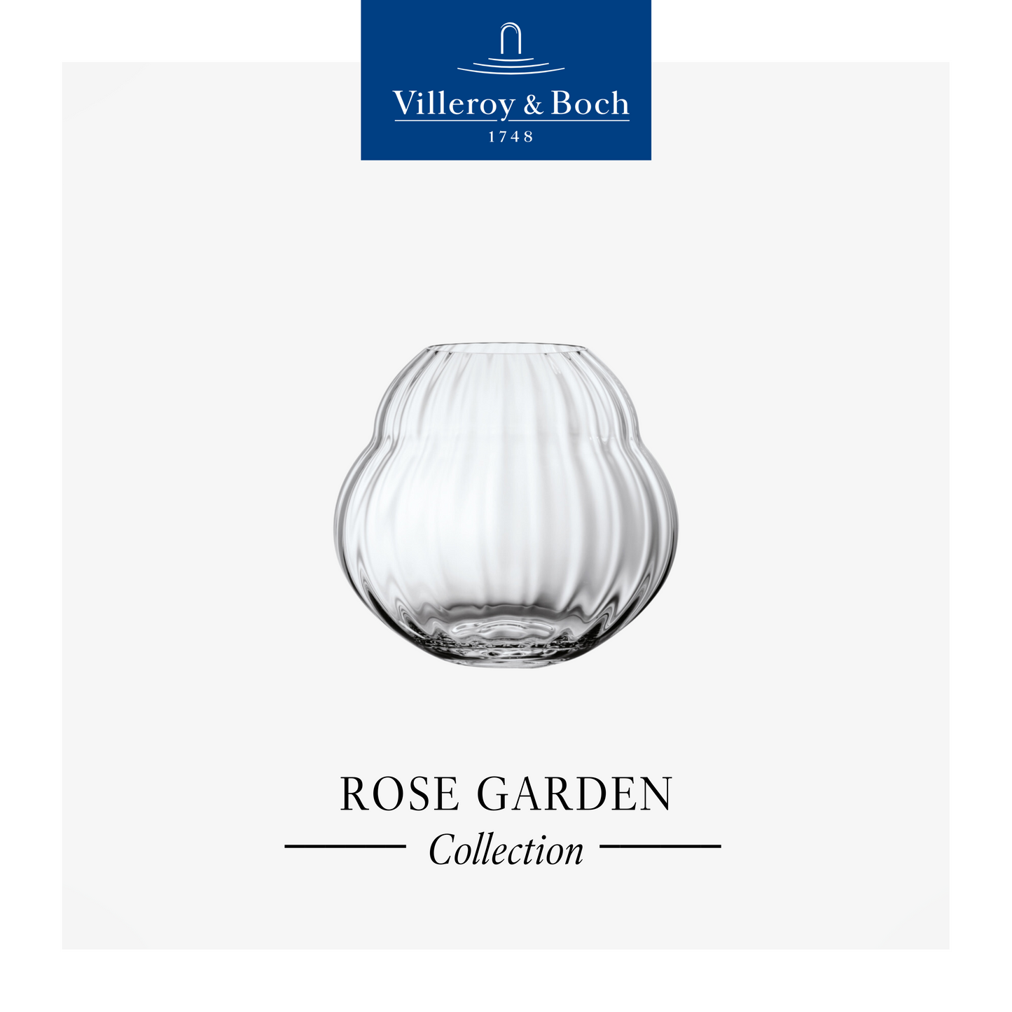 Rose Garden Home vase 17cm