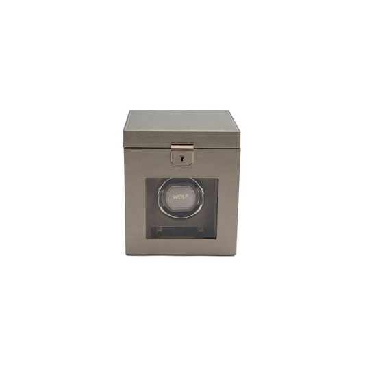 Palermo Single Watch Winder With Jewelry Storage